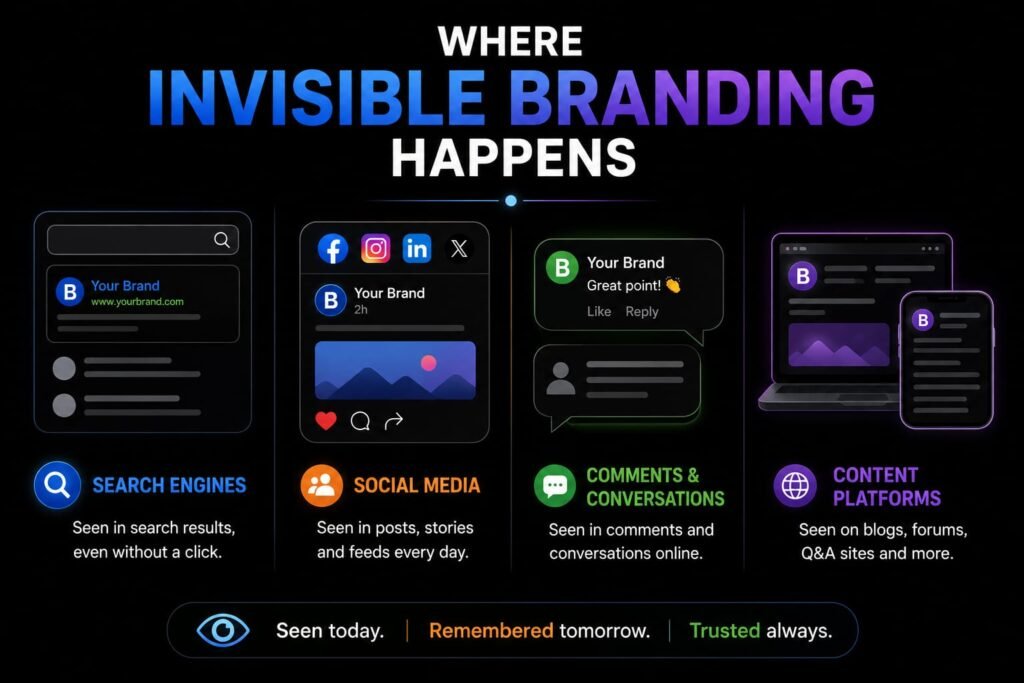invisible branding
